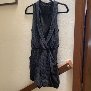 Bebe Polkadot romper size XS